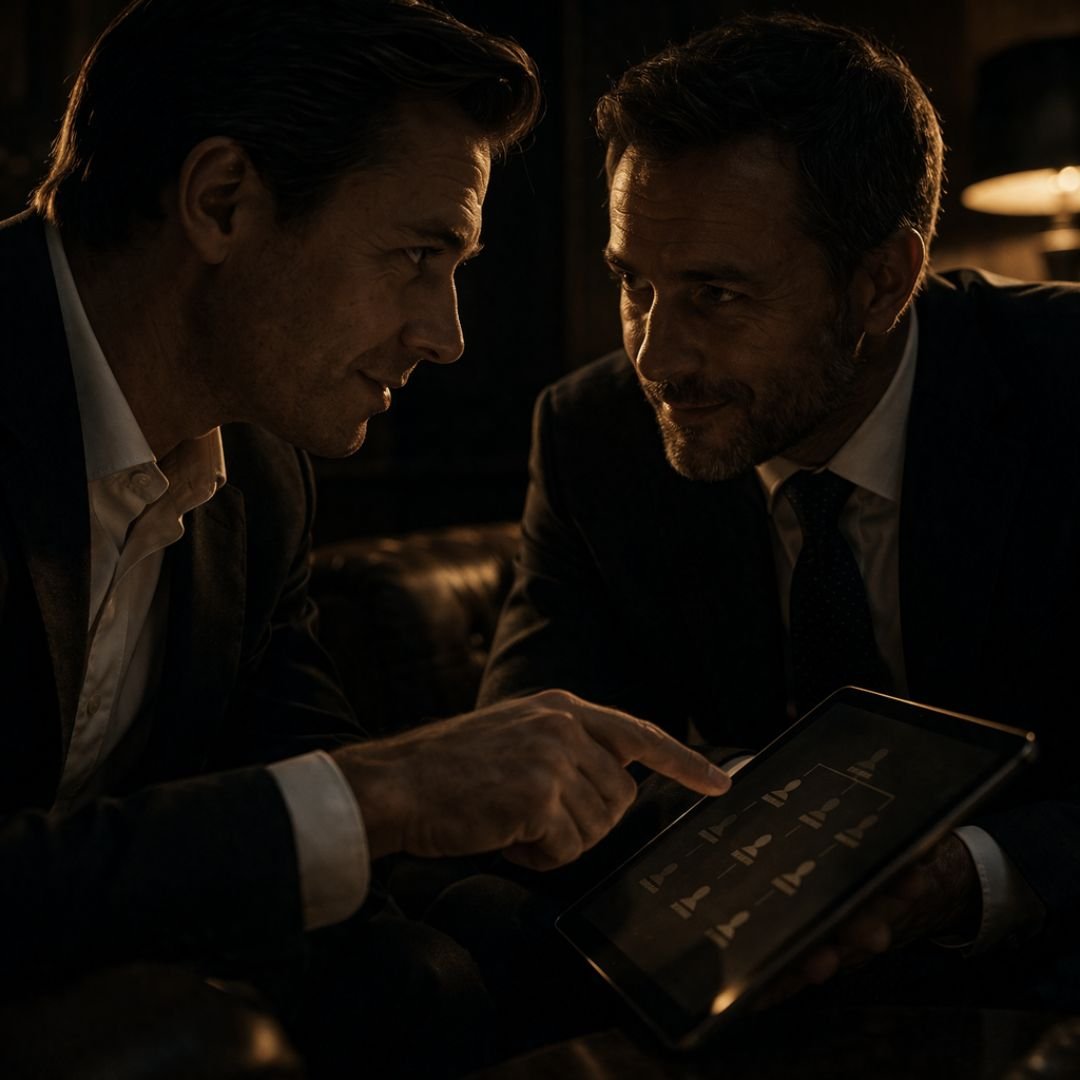 Decisões acontecendo nos bastidores da empresa